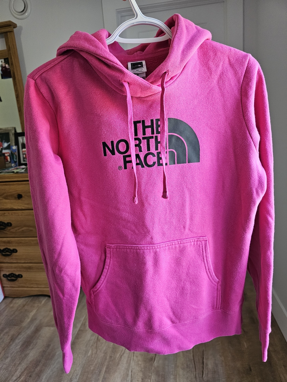 The North Face Women's Pink Hoodie Sweatshirt